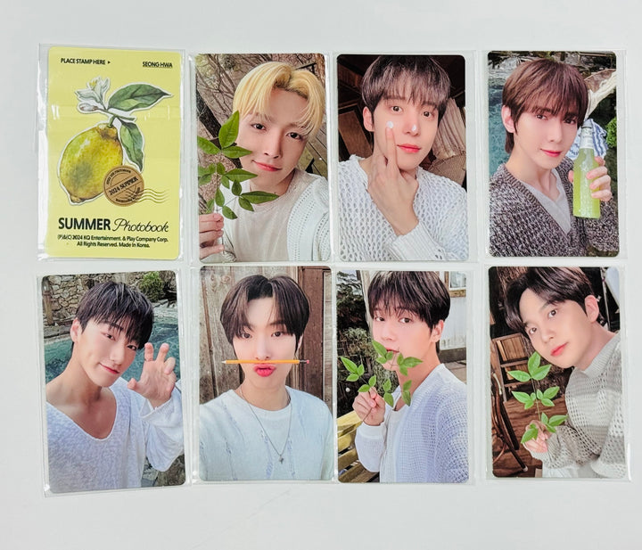 ATEEZ 2024 SUMMER PHOTOBOOK - KQ Shop Pre-Order Benefit Photocard [24.8.20]