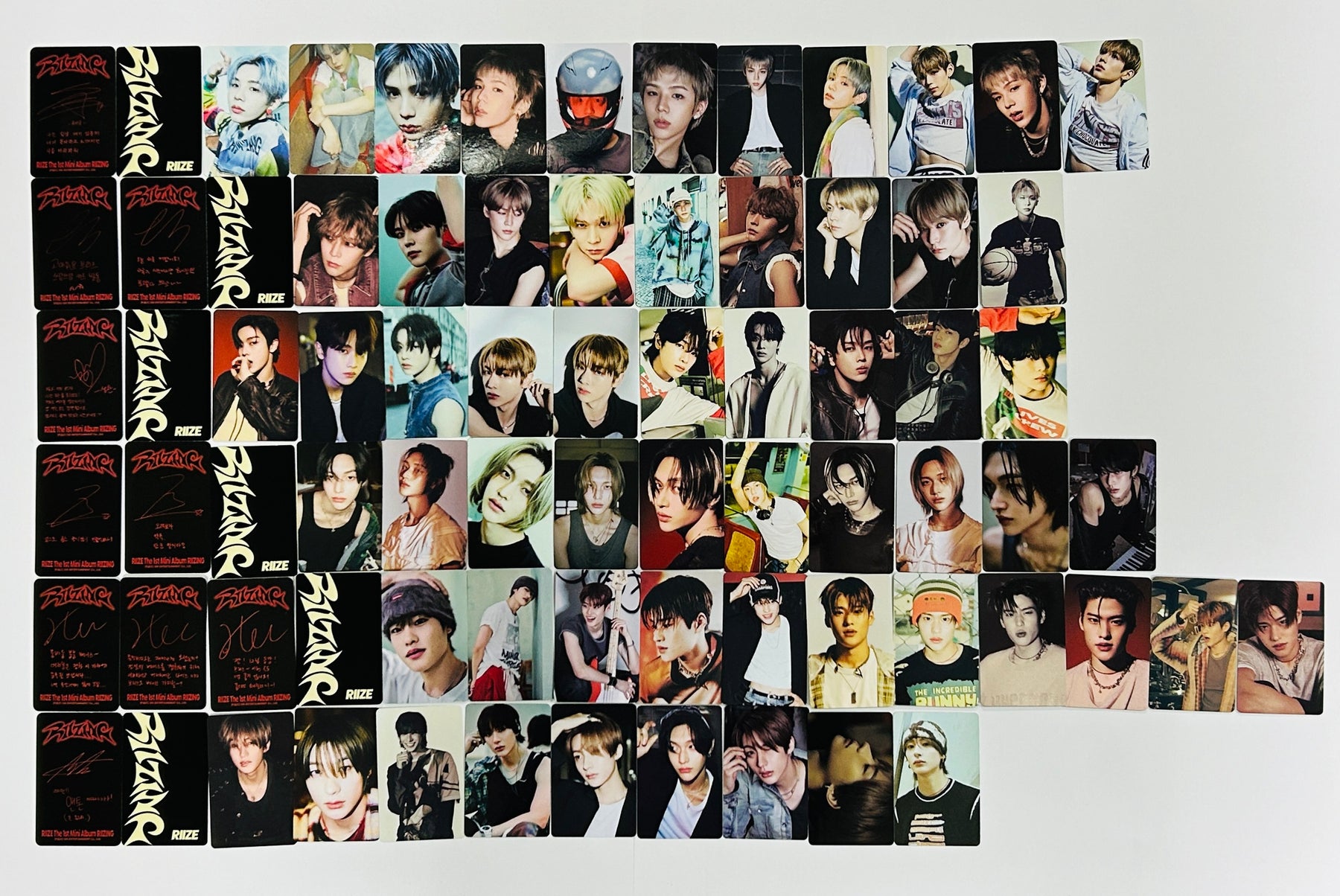 carte photo riize Wonbin Sohee unité Toribini carte photo riize Wonbin Sohee unité Toribini