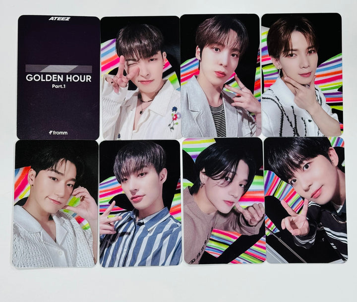 Ateez "GOLDEN HOUR : Part.1" - Fromm Event Photocard Round 4 [Digipack Ver.] [24.8.21]