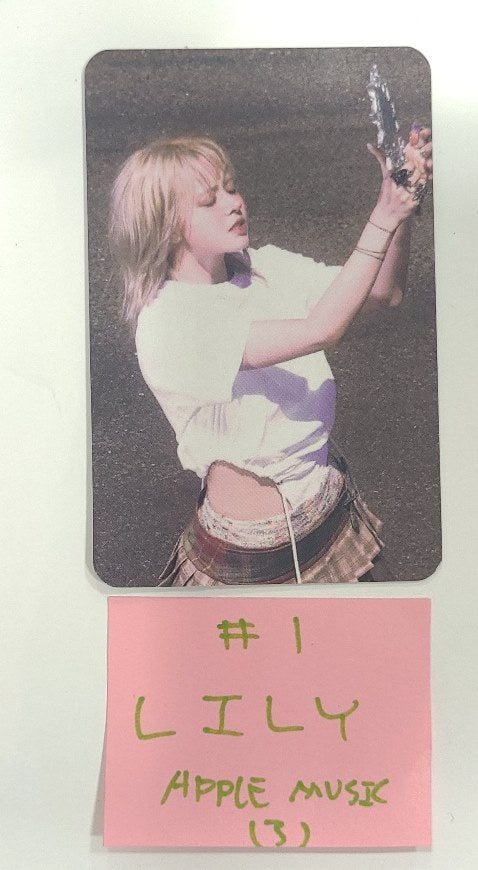 NMIXX "Fe3O4: STICK OUT" - Apple Music Pre-Order Benefit Photocard Round 2 [24.8.21] - HALLYUSUPERSTORE