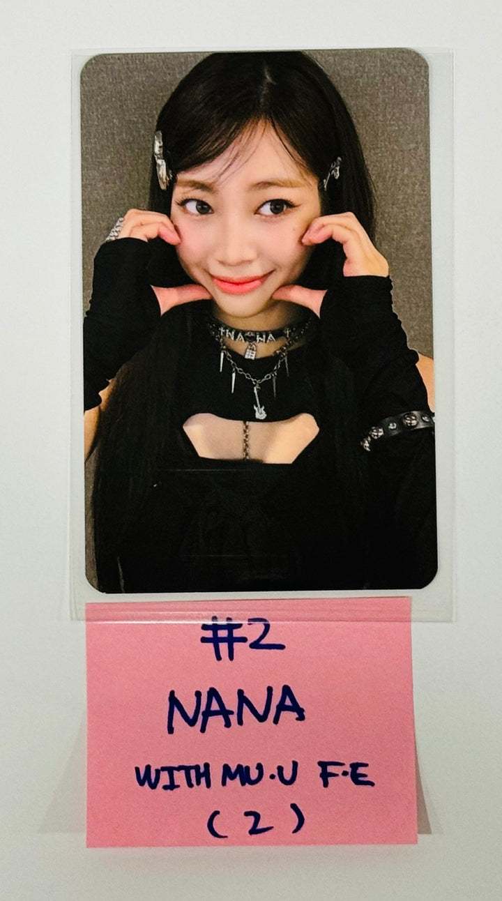 UNIS 'CURIOUS' - Withmuu Fansign Event Photocard [24.8.21]