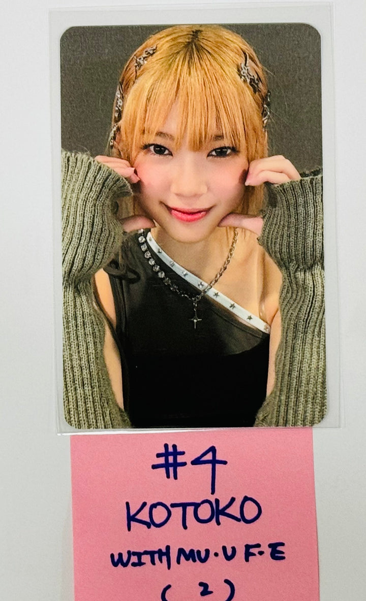 UNIS 'CURIOUS' - Withmuu Fansign Event Photocard [24.8.21]