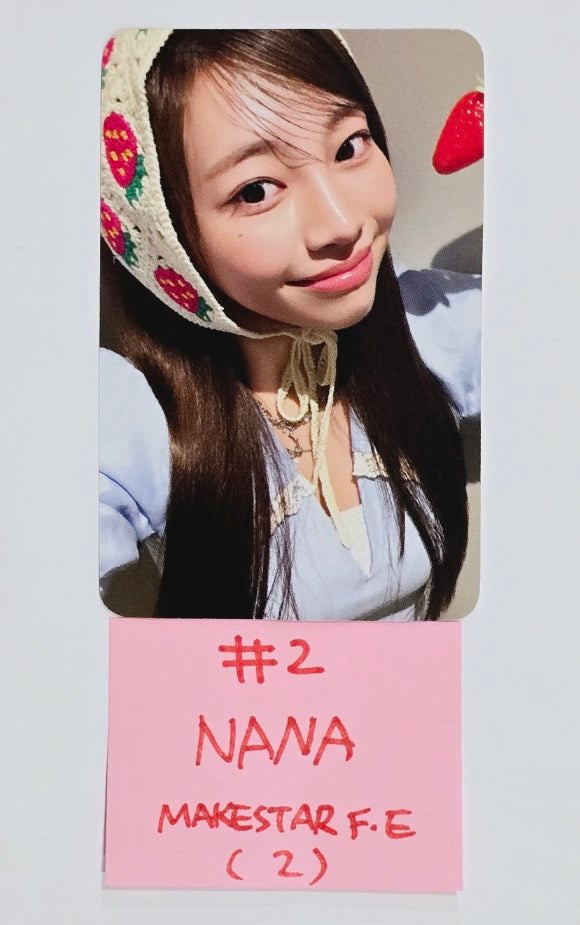 UNIS 'CURIOUS' - Makestar Fansign Event Photocard [Poca Ver.] [24.8.21]