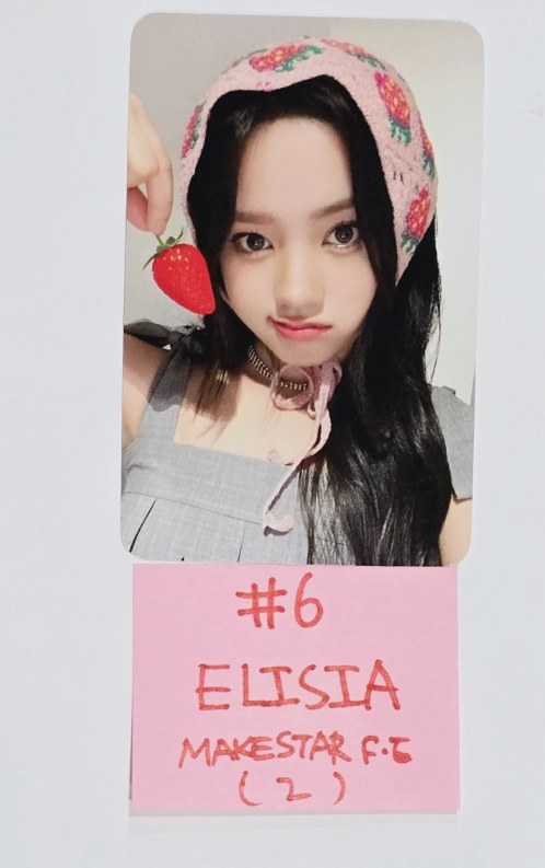 UNIS 'CURIOUS' - Makestar Fansign Event Photocard [Poca Ver.] [24.8.21]