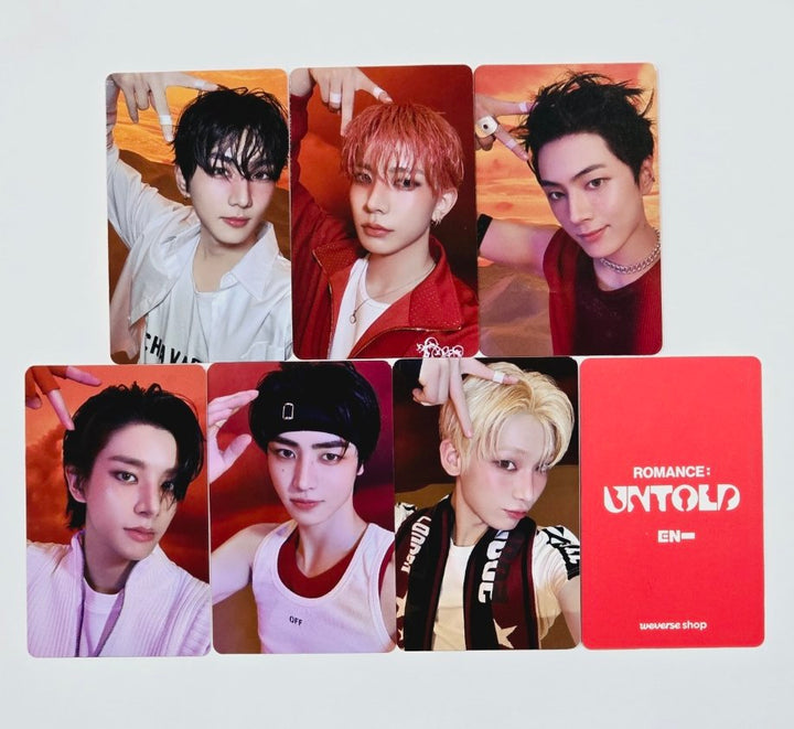 Enhypen "Romance : Untold" - Youtube Gift Event Photocard [24.8.21]