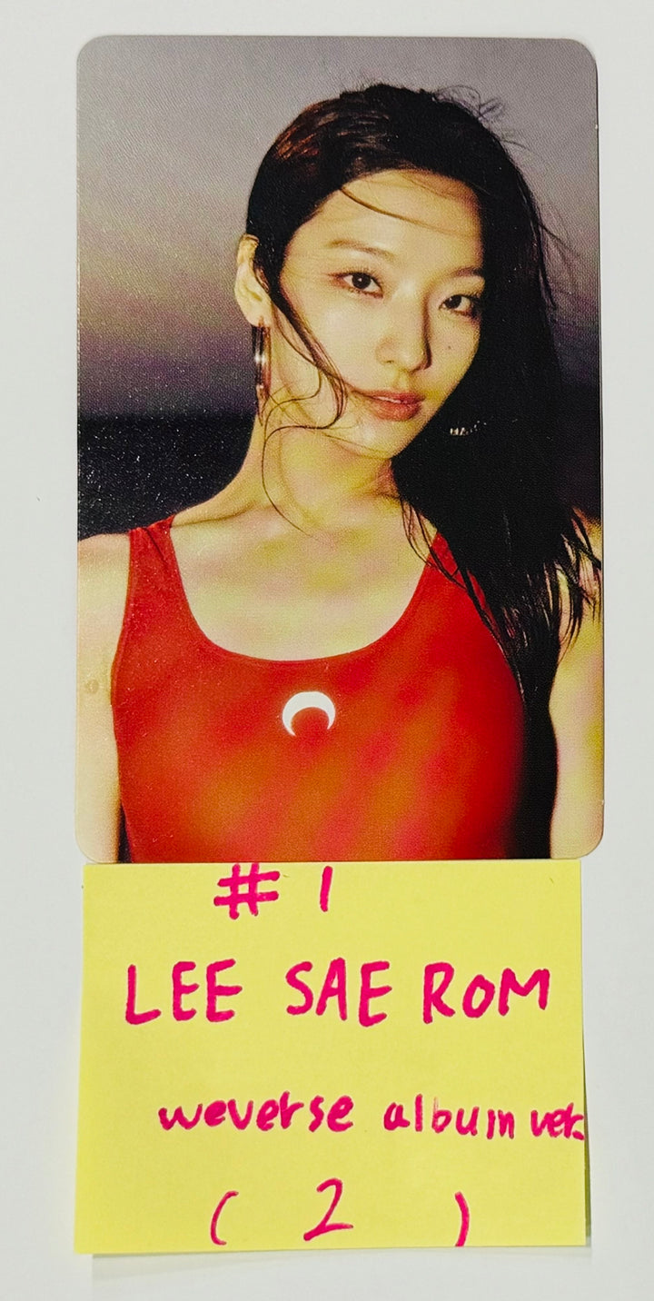 Fromis_9 "SuperSonic" - Official Photocard [Weverse Album Ver.] [24.8.21] - HALLYUSUPERSTORE