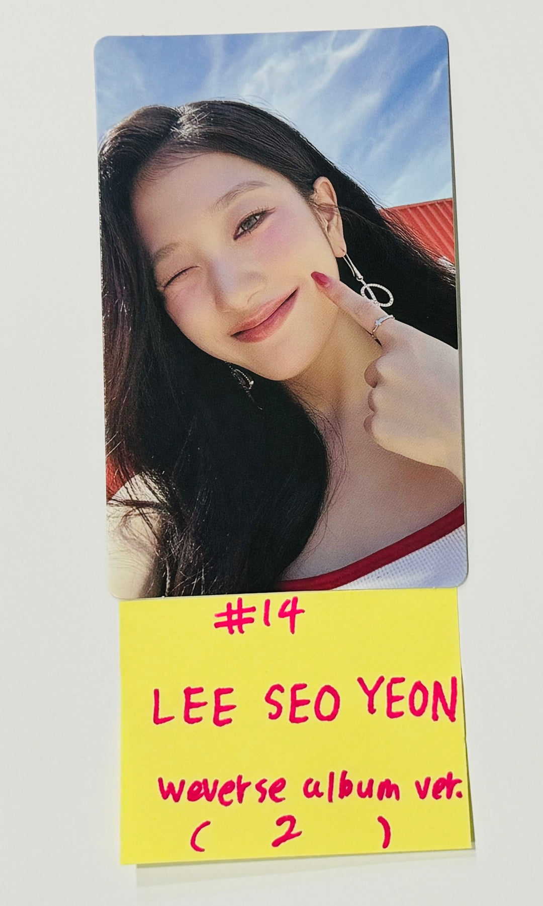 Fromis_9 "SuperSonic" - Official Photocard [Weverse Album Ver.] [24.8.21]