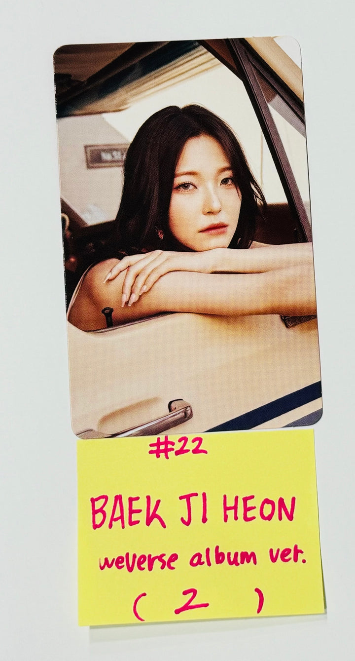 Fromis_9 "SuperSonic" - Official Photocard [Weverse Album Ver.] [24.8.21]