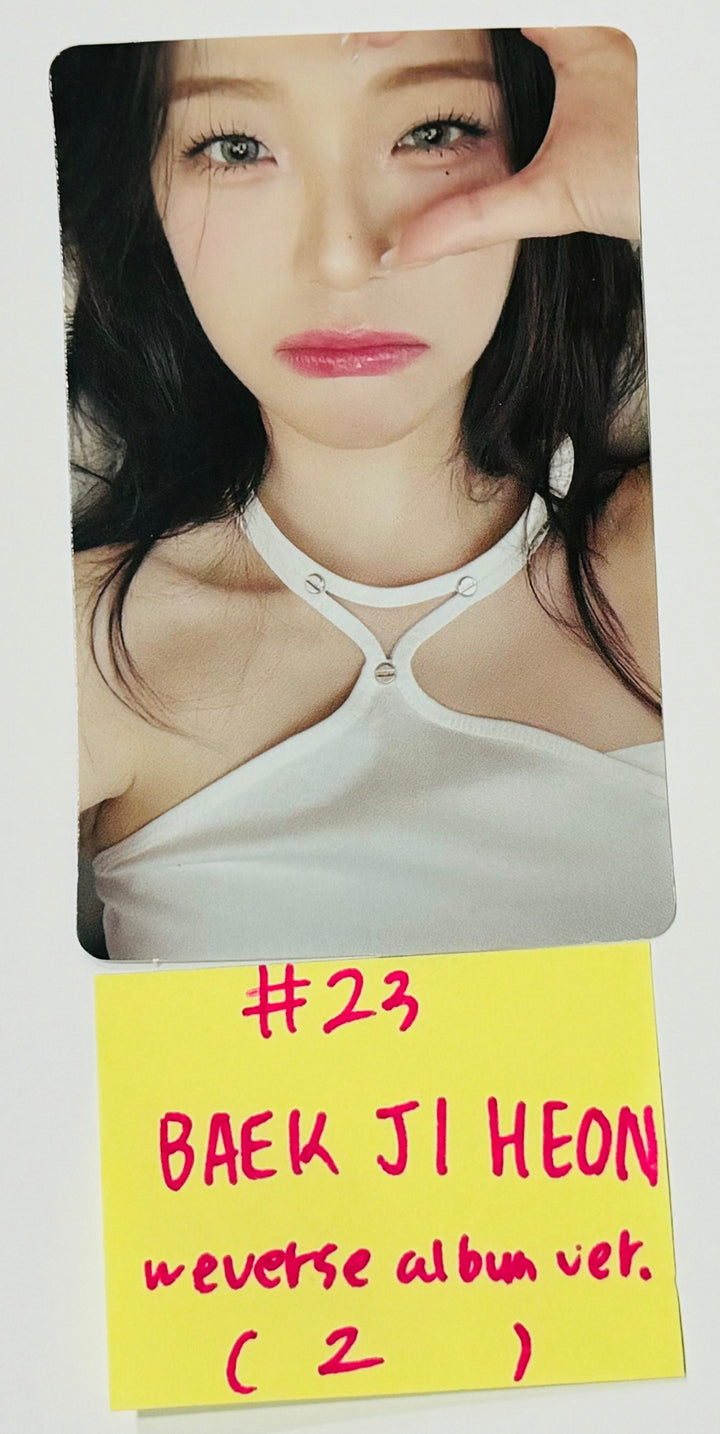 Fromis_9 "SuperSonic" - Official Photocard [Weverse Album Ver.] [24.8.21]