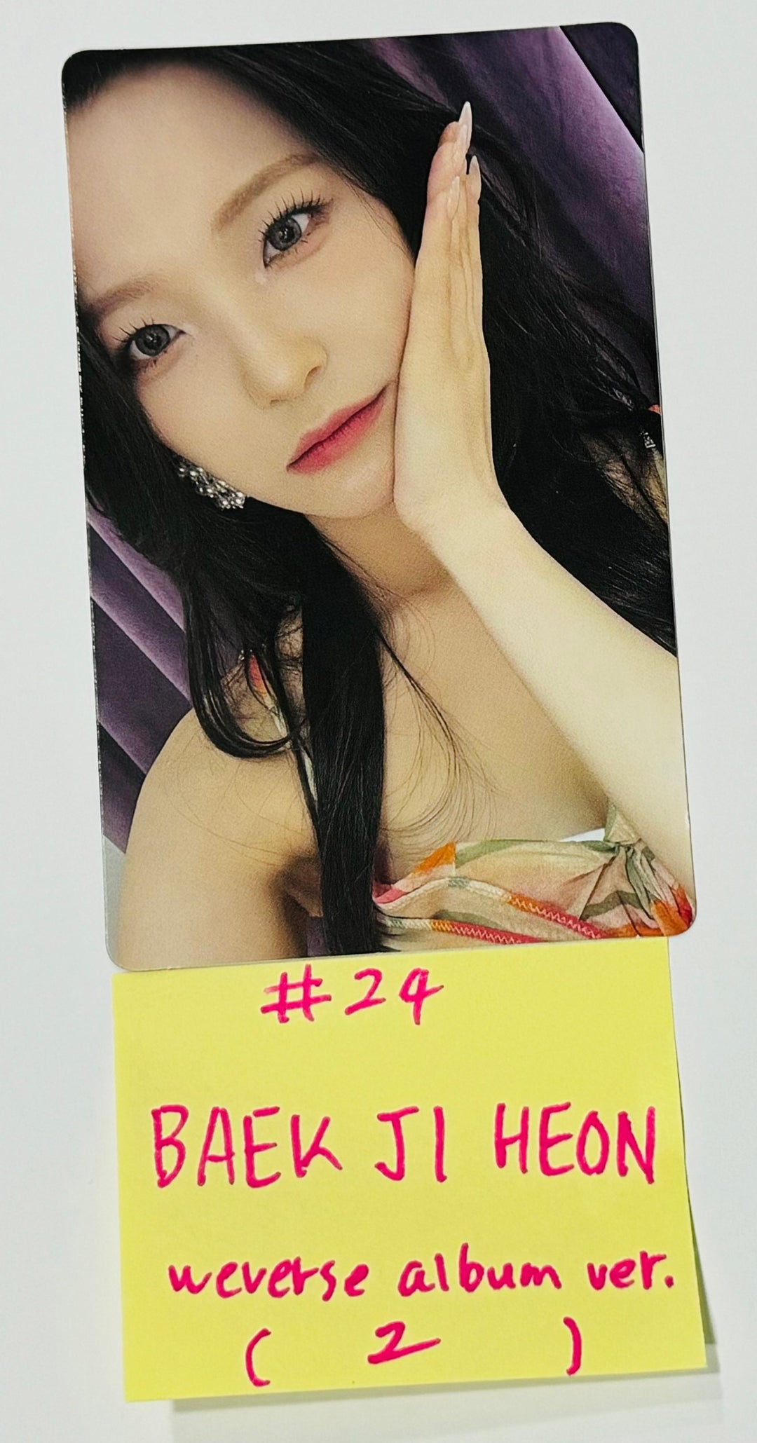 Fromis_9 "SuperSonic" - Official Photocard [Weverse Album Ver.] [24.8.21] - HALLYUSUPERSTORE