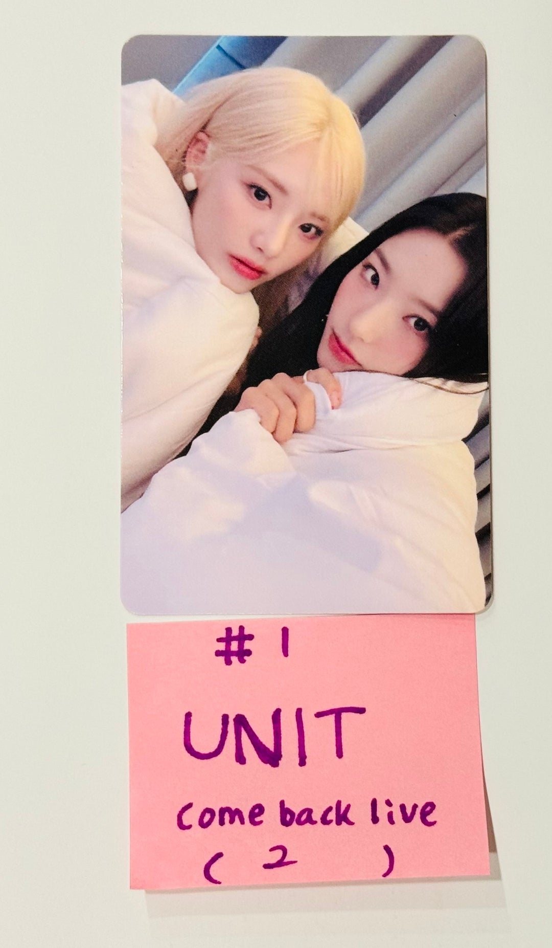 Fromis_9 "SuperSonic" - Weverse Shop Come Back Live Event Photocard [24.8.21]