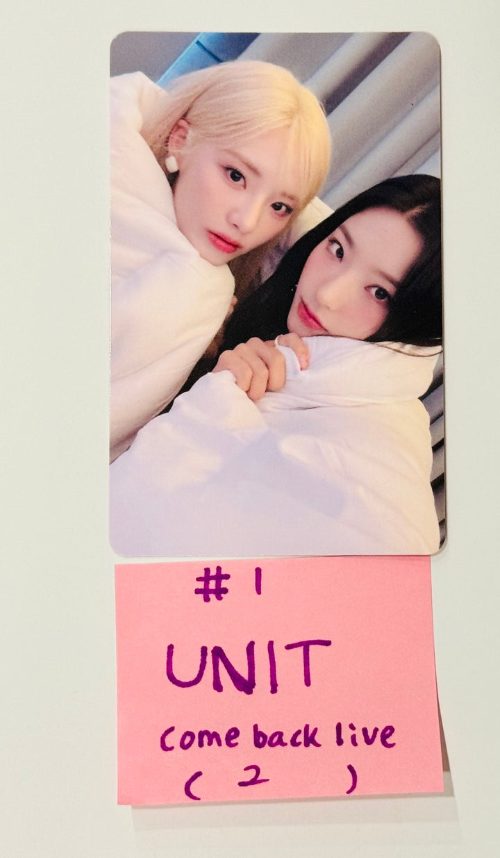 Fromis_9 "SuperSonic" - Weverse Shop Come Back Live Event Photocard [24.8.21] - HALLYUSUPERSTORE