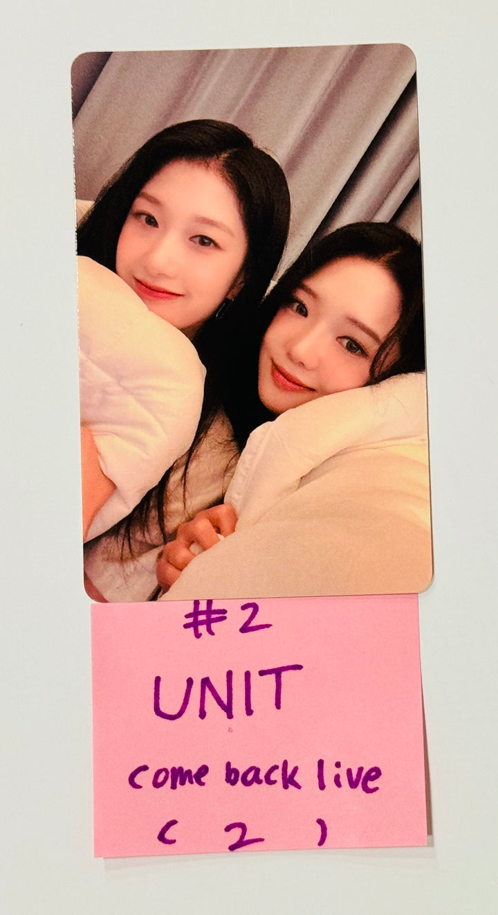 Fromis_9 "SuperSonic" - Weverse Shop Come Back Live Event Photocard [24.8.21] - HALLYUSUPERSTORE