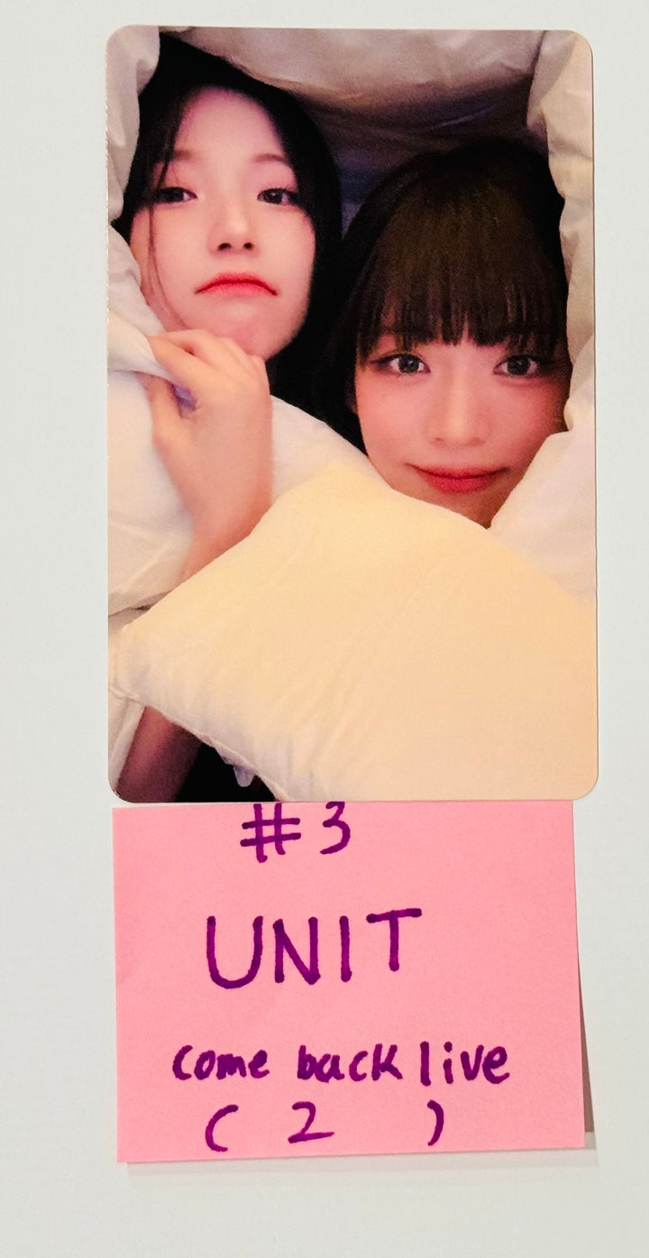 Fromis_9 "SuperSonic" - Weverse Shop Come Back Live Event Photocard [24.8.21] - HALLYUSUPERSTORE