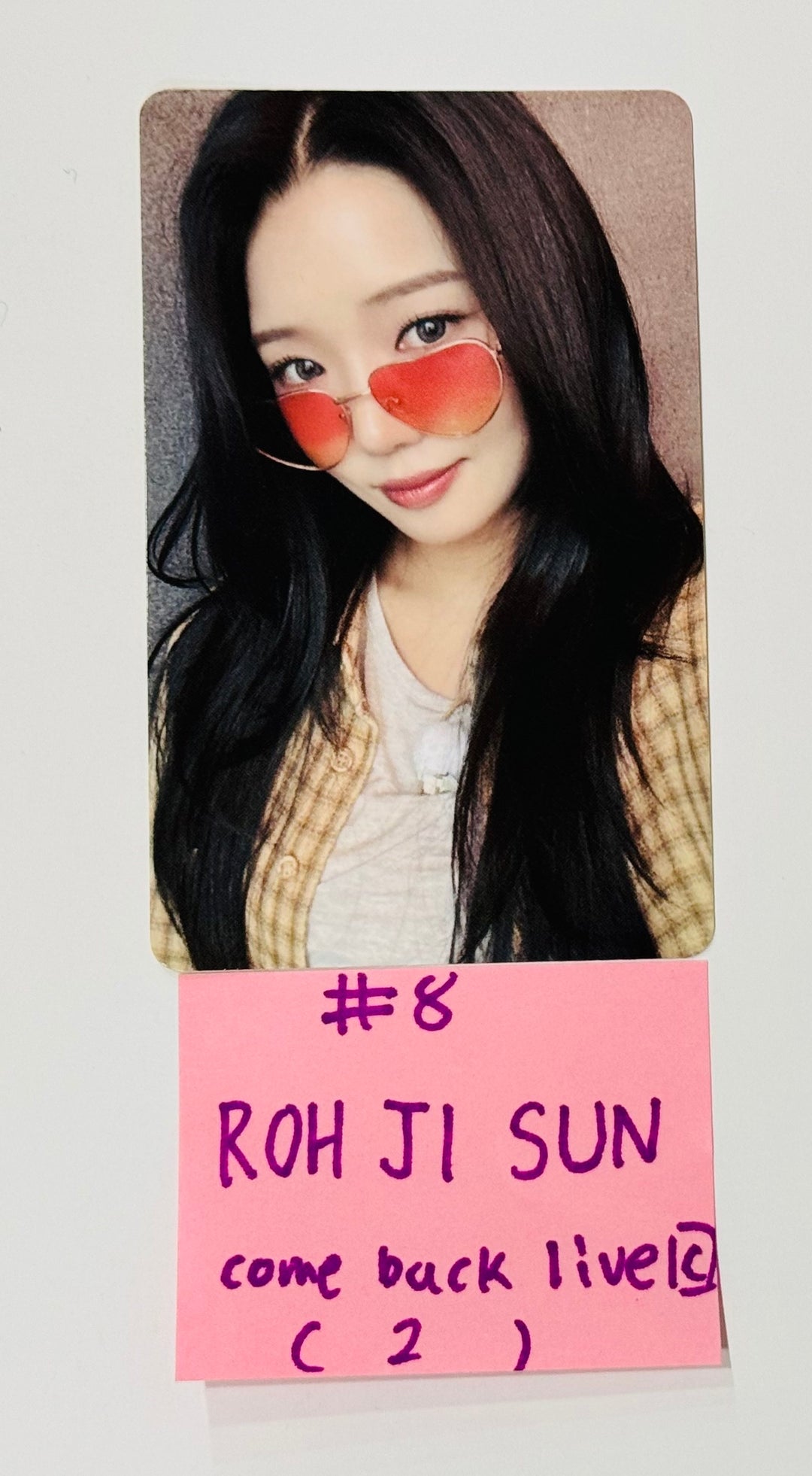 Fromis_9 "SuperSonic" - Weverse Shop Come Back Live Event Photocard [24.8.21]