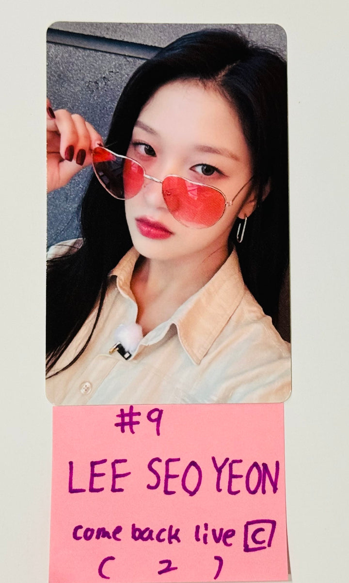 Fromis_9 "SuperSonic" - Weverse Shop Come Back Live Event Photocard [24.8.21]