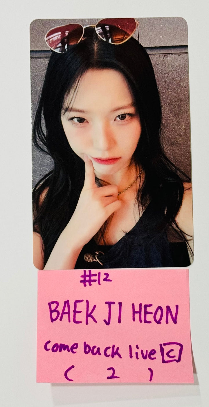 Fromis_9 "SuperSonic" - Weverse Shop Come Back Live Event Photocard [24.8.21] - HALLYUSUPERSTORE