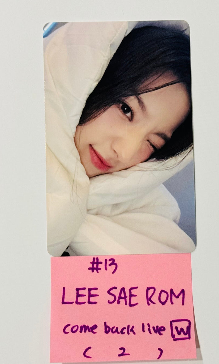 Fromis_9 "SuperSonic" - Weverse Shop Come Back Live Event Photocard [24.8.21]