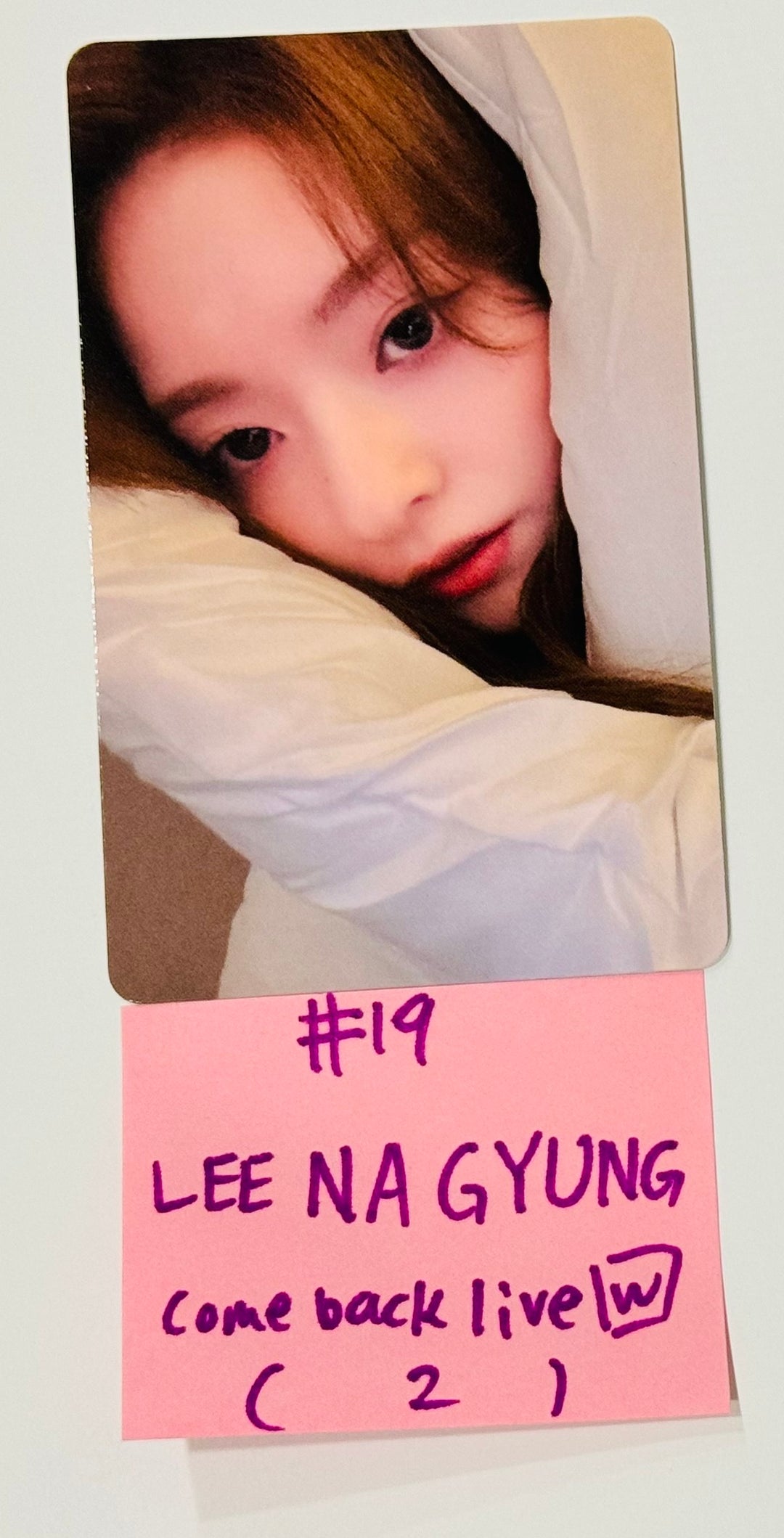 Fromis_9 "SuperSonic" - Weverse Shop Come Back Live Event Photocard [24.8.21]