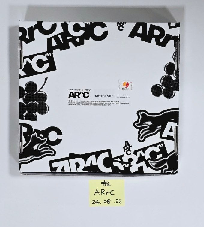 ARrC "AR^C" - Hand Autographed(Signed) Promo Album [24.8.22] - HALLYUSUPERSTORE