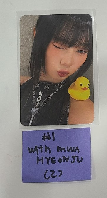 UNIS 'CURIOUS' - Withmuu Fansign Event Photocard Round 2 [24.8.22] - HALLYUSUPERSTORE