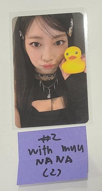 UNIS 'CURIOUS' - Withmuu Fansign Event Photocard Round 2 [24.8.22] - HALLYUSUPERSTORE