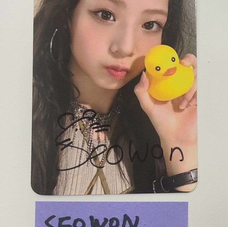 Seowon (Of UNIS) 'CURIOUS' - Hand Autographed(Signed) Photocard [24.8.22]