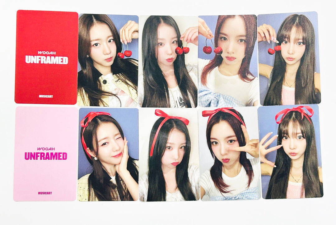 Wooah "Unframed" - Music Art Fansign Event Photocard Round 2 [24.8.22] - HALLYUSUPERSTORE