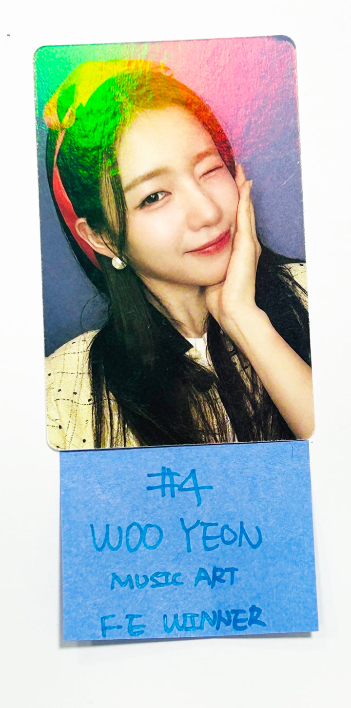 Wooah "Unframed" - Music Art Fansign Event Winner Hologram Photocard Round 2 [24.8.22]