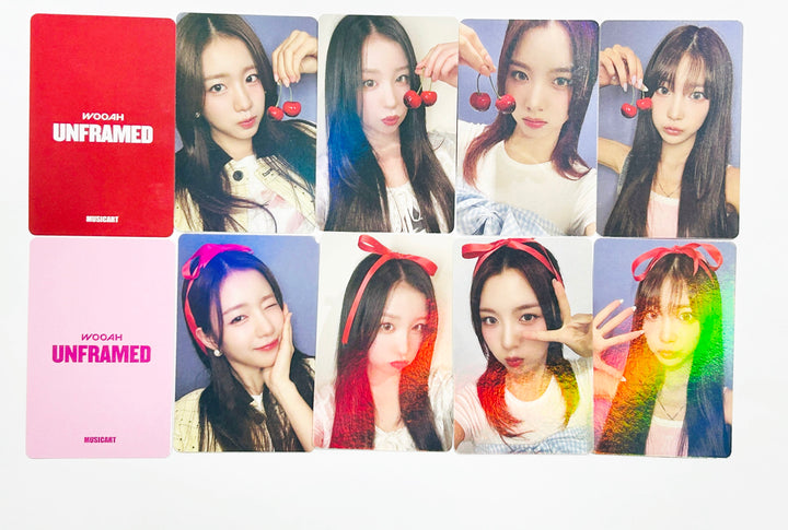 Wooah "Unframed" - Music Art Fansign Event Winner Hologram Photocard Round 2 [24.8.22]