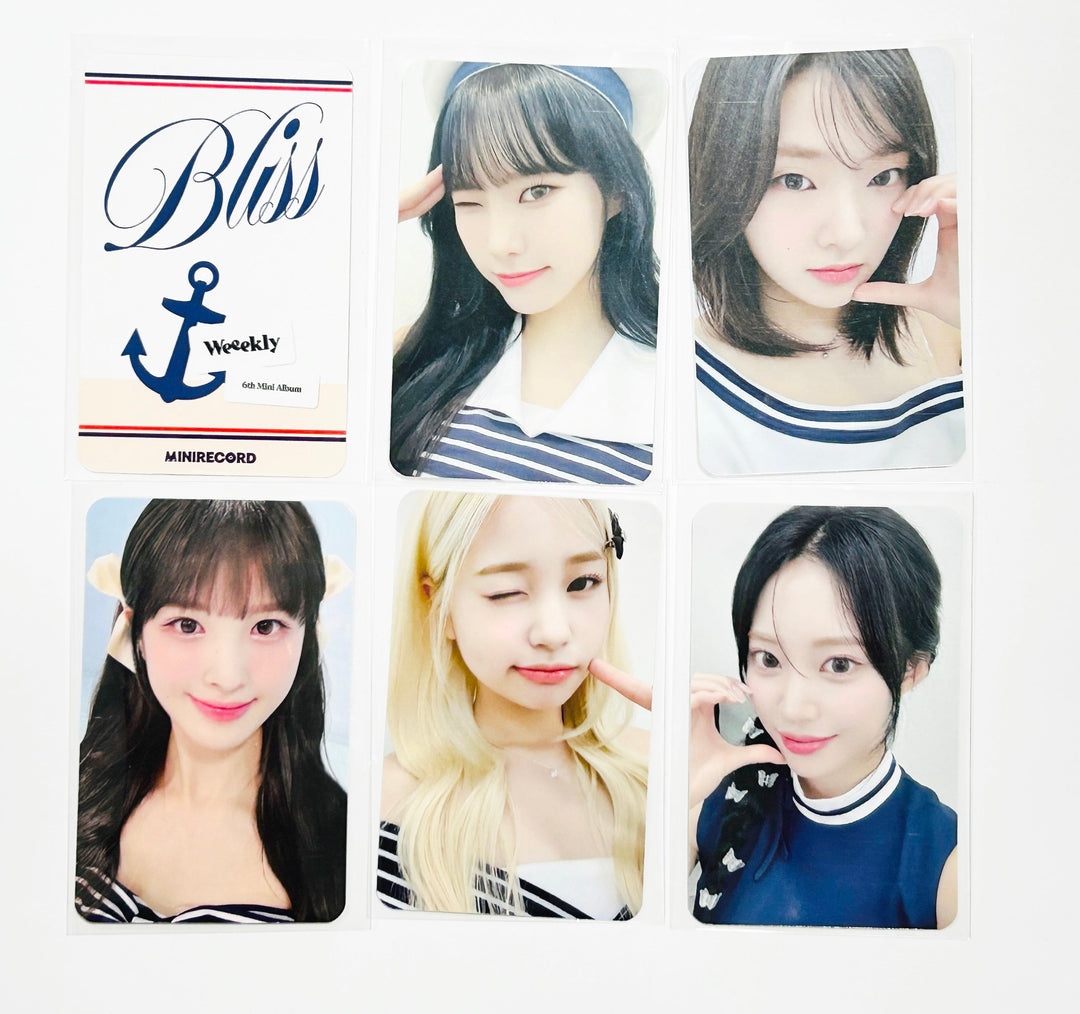 Weeekly "Bliss" - Mini Record Fansign Event Photocard Round 4 [Platform Ver.] [24.8.22]