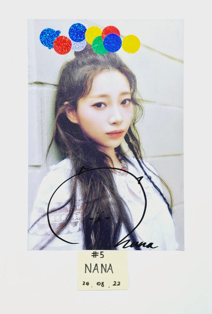 UNIS 'CURIOUS' - A Cut Page From Fansign Event Album [24.8.22]