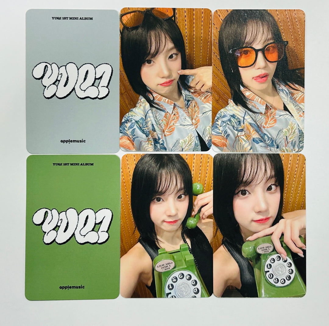 YUQI "YUQ1" - Apple Music Fansign Event Photocard [24.8.22]