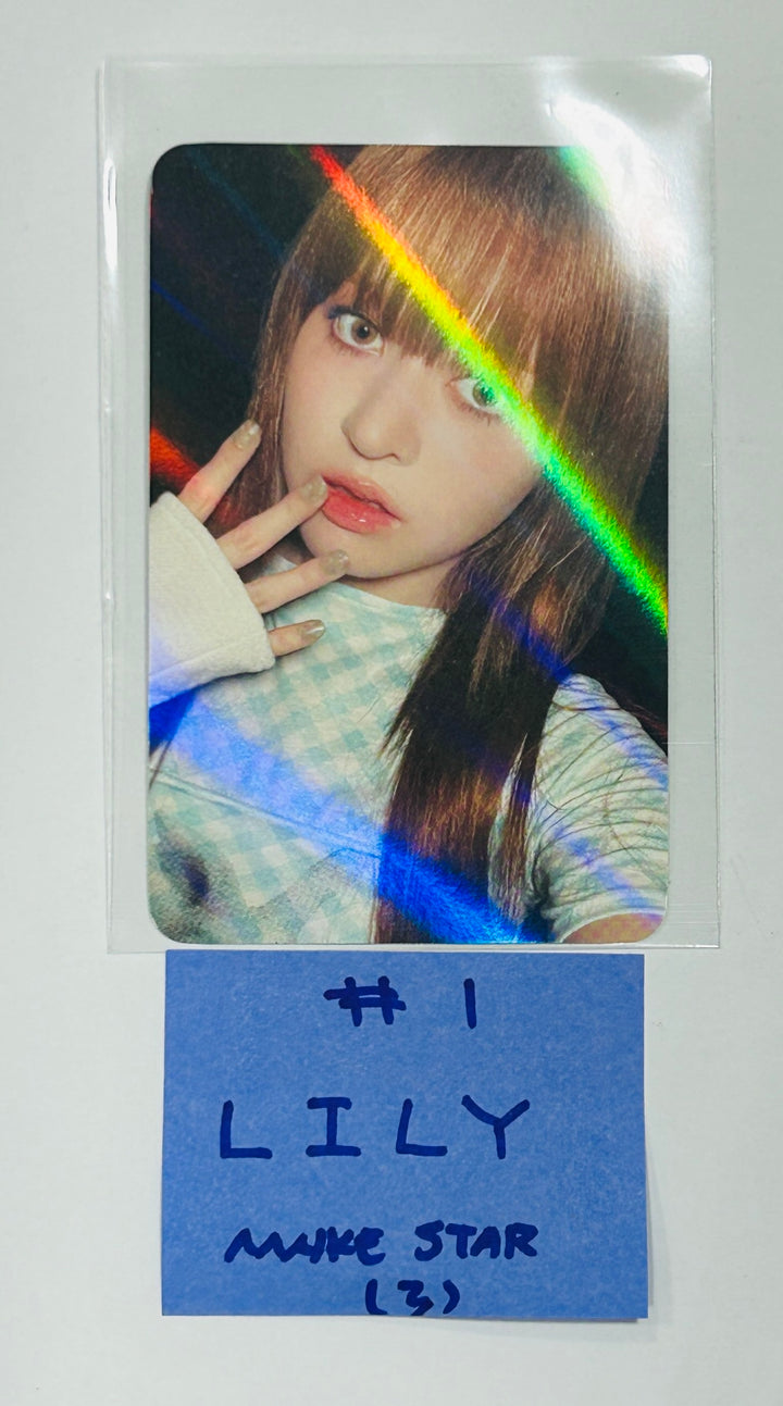 NMIXX "Fe3O4: STICK OUT" - Makestar Pre-Order Benefit Hologram Photocard, Sticker [24.8.22] - HALLYUSUPERSTORE