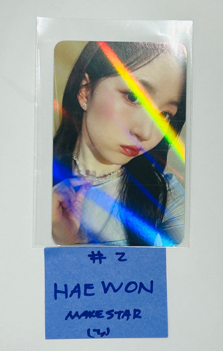 NMIXX "Fe3O4: STICK OUT" - Makestar Pre-Order Benefit Hologram Photocard, Sticker [24.8.22] - HALLYUSUPERSTORE