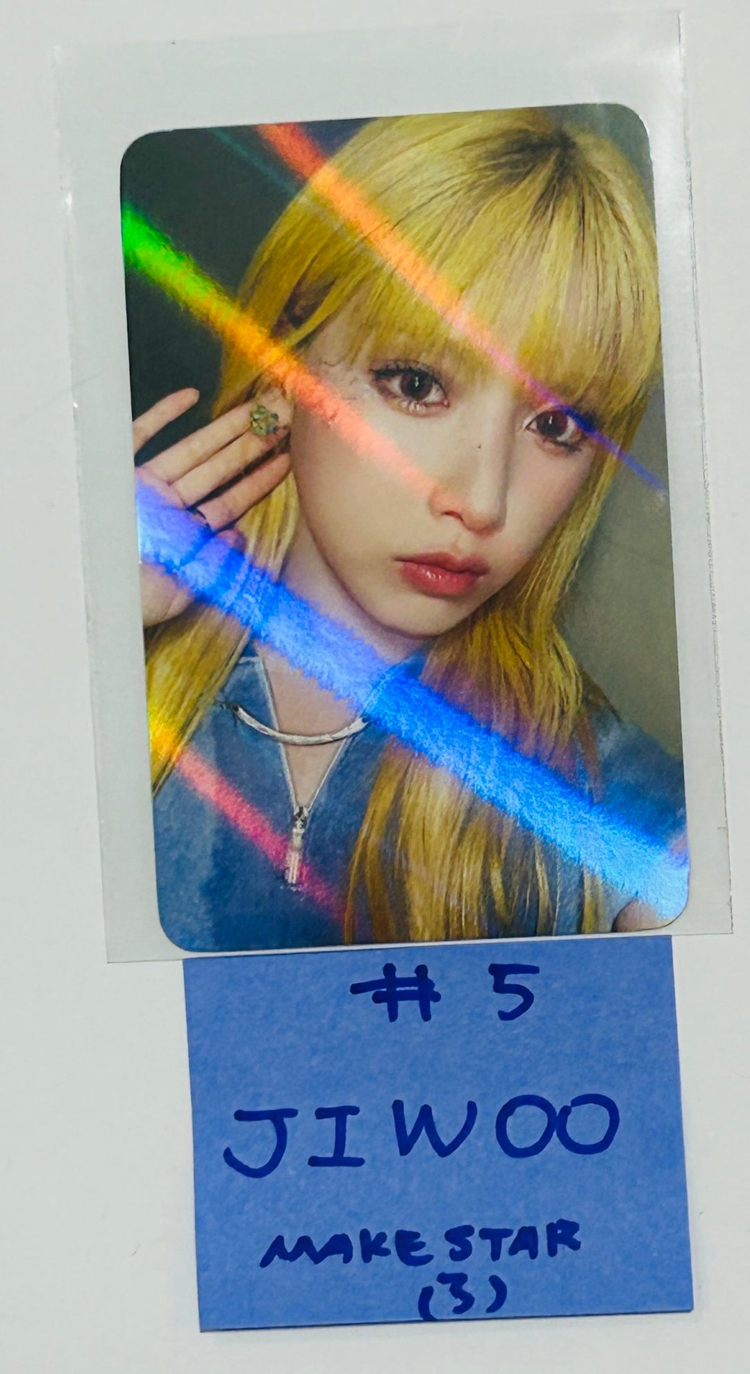 NMIXX "Fe3O4: STICK OUT" - Makestar Pre-Order Benefit Hologram Photocard, Sticker [24.8.22] - HALLYUSUPERSTORE