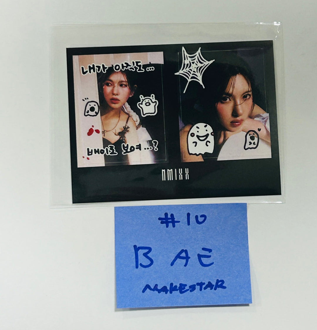 NMIXX "Fe3O4: STICK OUT" - Makestar Pre-Order Benefit Hologram Photocard, Sticker [24.8.22] - HALLYUSUPERSTORE