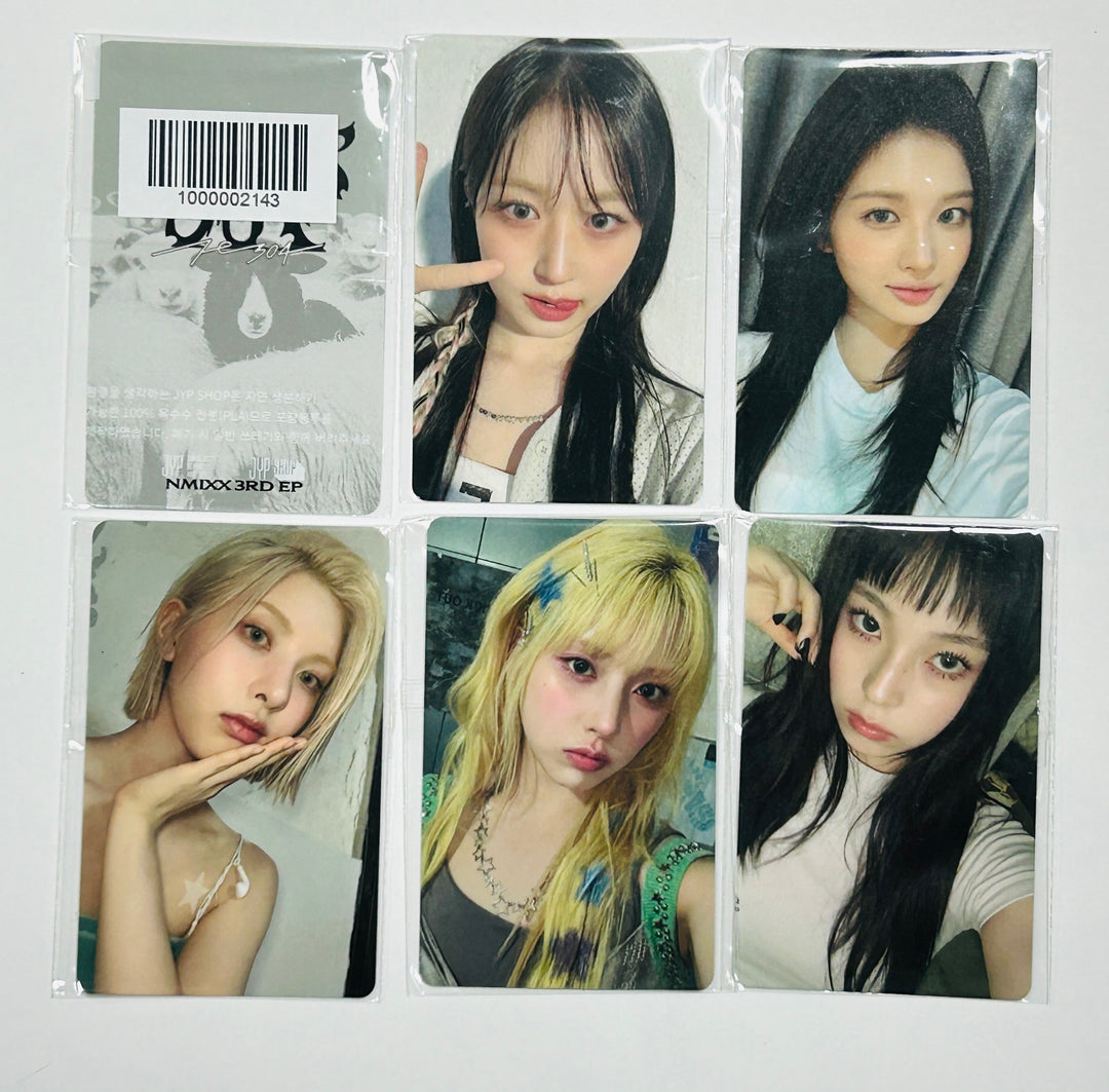 NMIXX "Fe3O4: STICK OUT" - JYP Shop Pre-Order Benefit Photocard [Limited Ver.] [Restocked 9/2] [24.8.22]