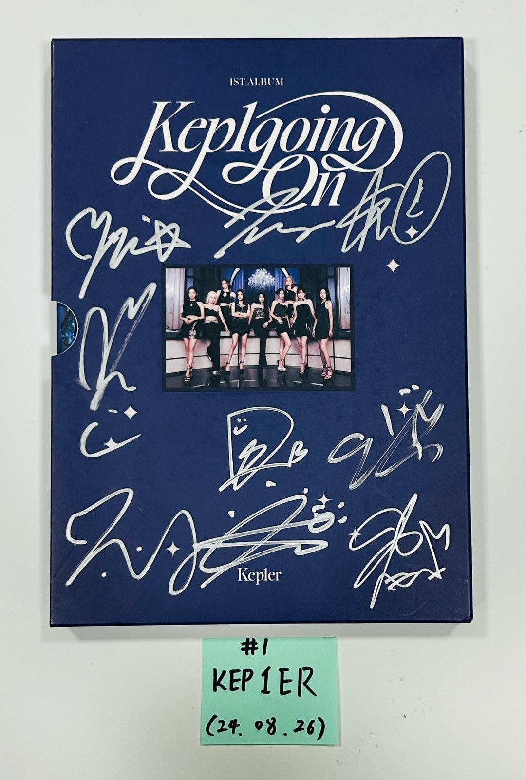 Kep1er, Nmixx, Triples, Unis, IVE, YUQI, Red Velvet, Nayeon, Viviz, Yves - Hand Autographed(Signed) Promo Album [24.8.26] - HALLYUSUPERSTORE