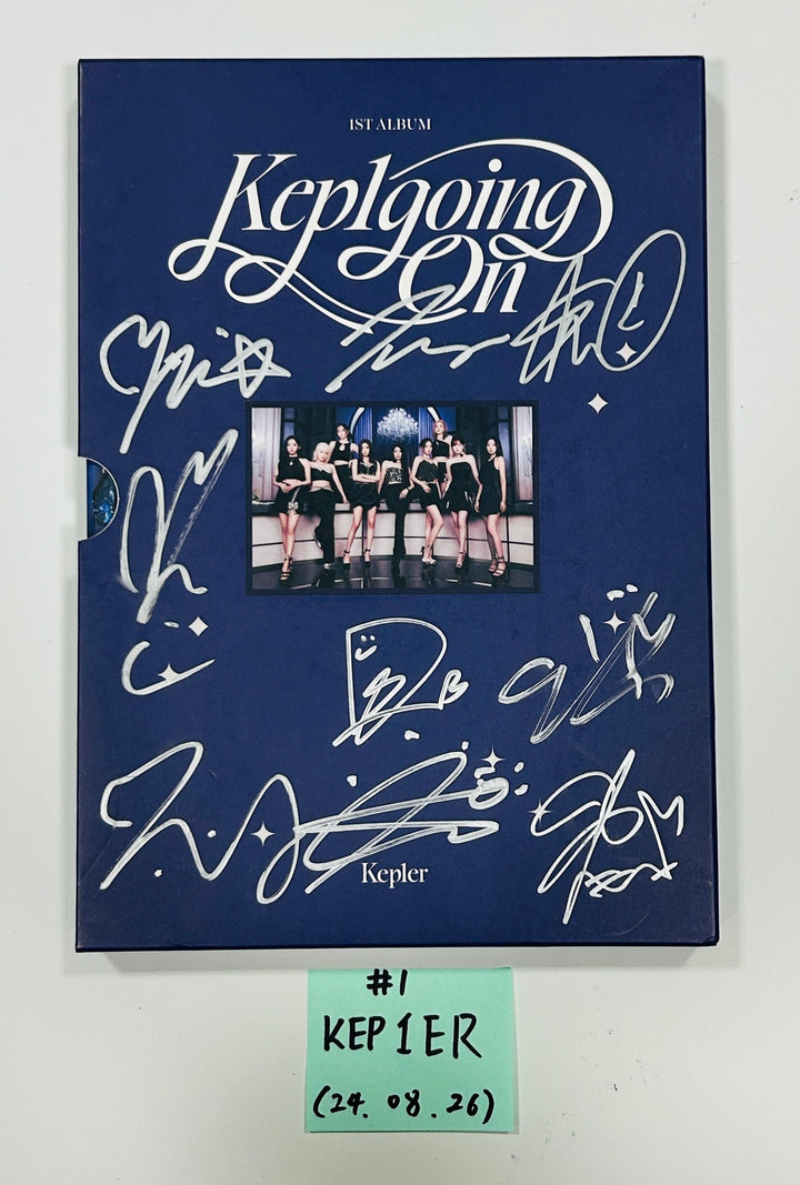 Kep1er, Nmixx, Triples, Unis, IVE, YUQI, Red Velvet, Nayeon, Viviz, Yves - Hand Autographed(Signed) Promo Album [24.8.26] - HALLYUSUPERSTORE