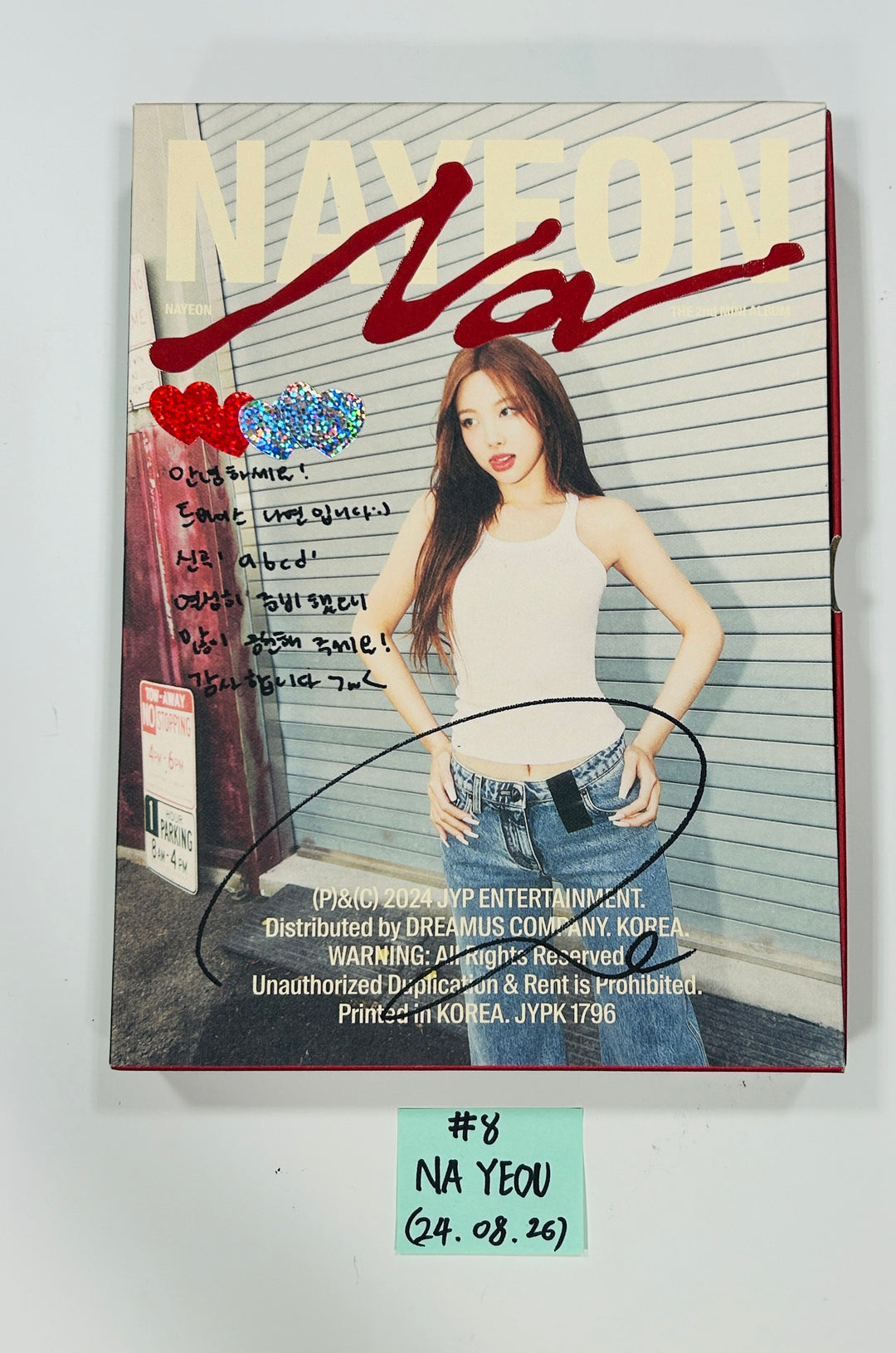 Kep1er, Nmixx, Triples, Unis, IVE, YUQI, Red Velvet, Nayeon, Viviz, Yves - Hand Autographed(Signed) Promo Album [24.8.26] - HALLYUSUPERSTORE