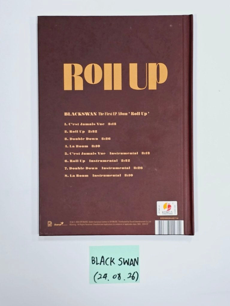 BLACKSWAN "Roll Up" - Hand Autographed(Signed) Album [24.8.26] - HALLYUSUPERSTORE