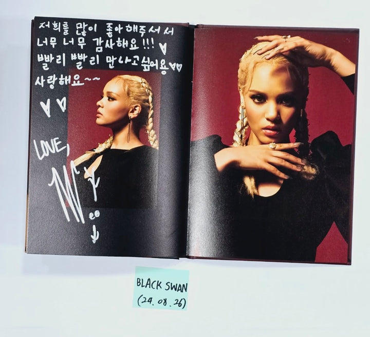 BLACKSWAN "Roll Up" - Hand Autographed(Signed) Album [24.8.26] - HALLYUSUPERSTORE