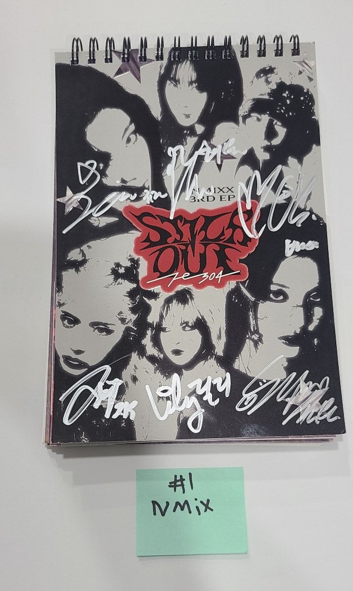 Fromis_9 "SuperSonic", NMIXX "Fe3O4: STICK OUT",TAEMIN "ETERNAL", SF9 "FANTASY" - Hand Autographed Promo Album [24.8.26] - HALLYUSUPERSTORE