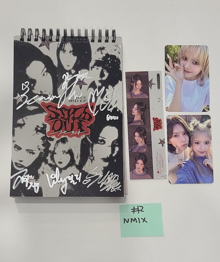 Fromis_9 "SuperSonic", NMIXX "Fe3O4: STICK OUT",TAEMIN "ETERNAL", SF9 "FANTASY" - Hand Autographed Promo Album [24.8.26] - HALLYUSUPERSTORE