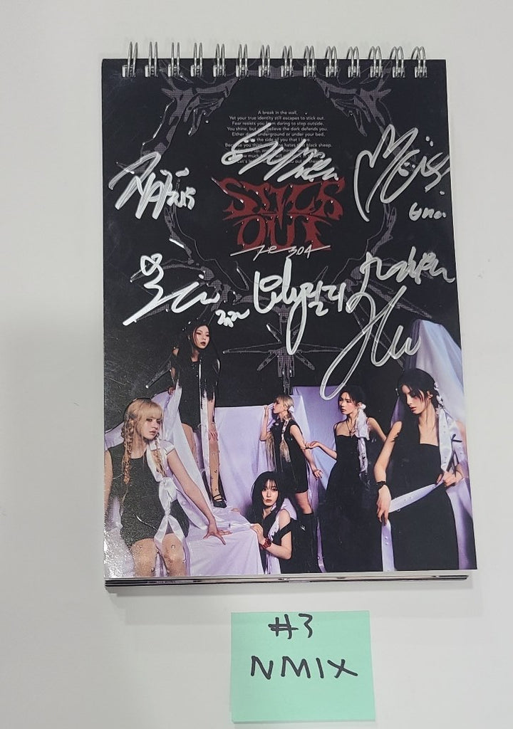 Fromis_9 "SuperSonic", NMIXX "Fe3O4: STICK OUT",TAEMIN "ETERNAL", SF9 "FANTASY" - Hand Autographed Promo Album [24.8.26] - HALLYUSUPERSTORE