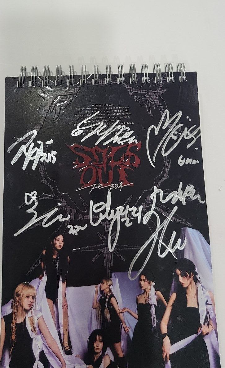 Fromis_9 "SuperSonic", NMIXX "Fe3O4: STICK OUT",TAEMIN "ETERNAL", SF9 "FANTASY" - Hand Autographed Promo Album [24.8.26] - HALLYUSUPERSTORE