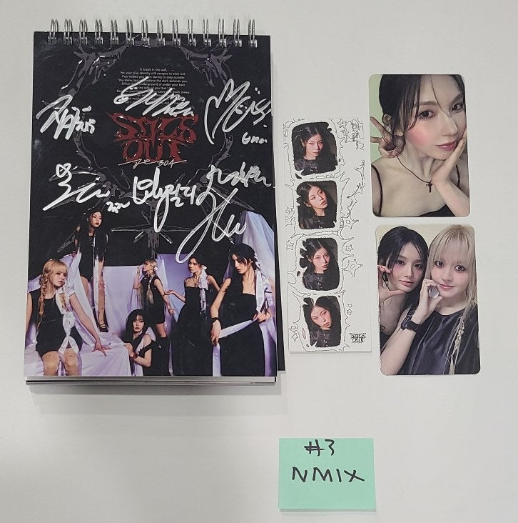 Fromis_9 "SuperSonic", NMIXX "Fe3O4: STICK OUT",TAEMIN "ETERNAL", SF9 "FANTASY" - Hand Autographed Promo Album [24.8.26] - HALLYUSUPERSTORE