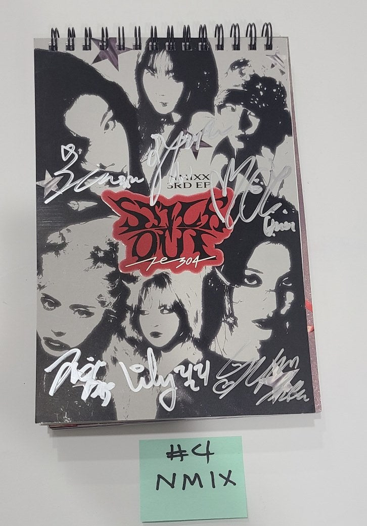 Fromis_9 "SuperSonic", NMIXX "Fe3O4: STICK OUT",TAEMIN "ETERNAL", SF9 "FANTASY" - Hand Autographed Promo Album [24.8.26] - HALLYUSUPERSTORE