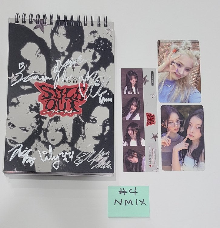 Fromis_9 "SuperSonic", NMIXX "Fe3O4: STICK OUT",TAEMIN "ETERNAL", SF9 "FANTASY" - Hand Autographed Promo Album [24.8.26] - HALLYUSUPERSTORE